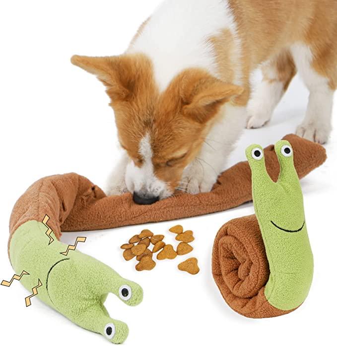 Treat Dispensing Snail Snuffle Toy